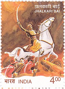 Jhalkari Bai Postal Stamp