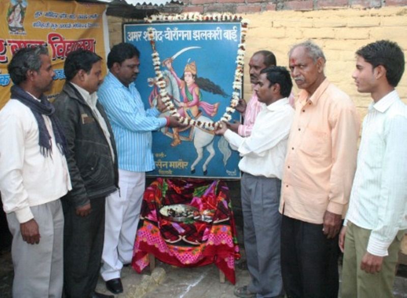 Koli Community Celebrating The Martyrdom Of Jhalkari Bai