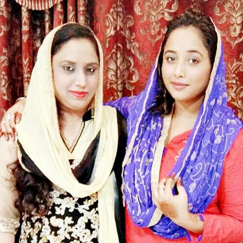 Rani Chatterjee With Her Sister