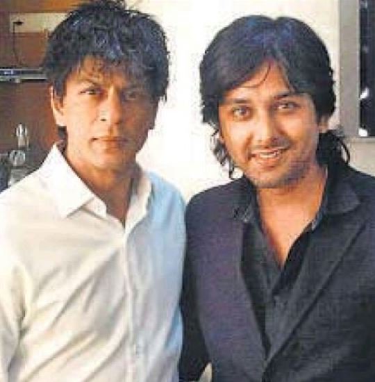 Siddhartha Dey and Shah Rukh Khan 