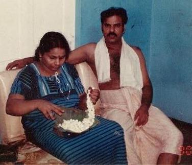 Pradeep Chandran parents