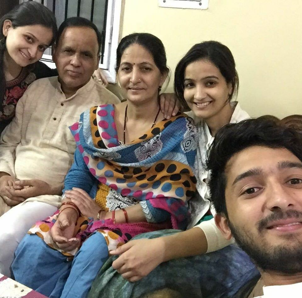 Meenakshi Kandwal family