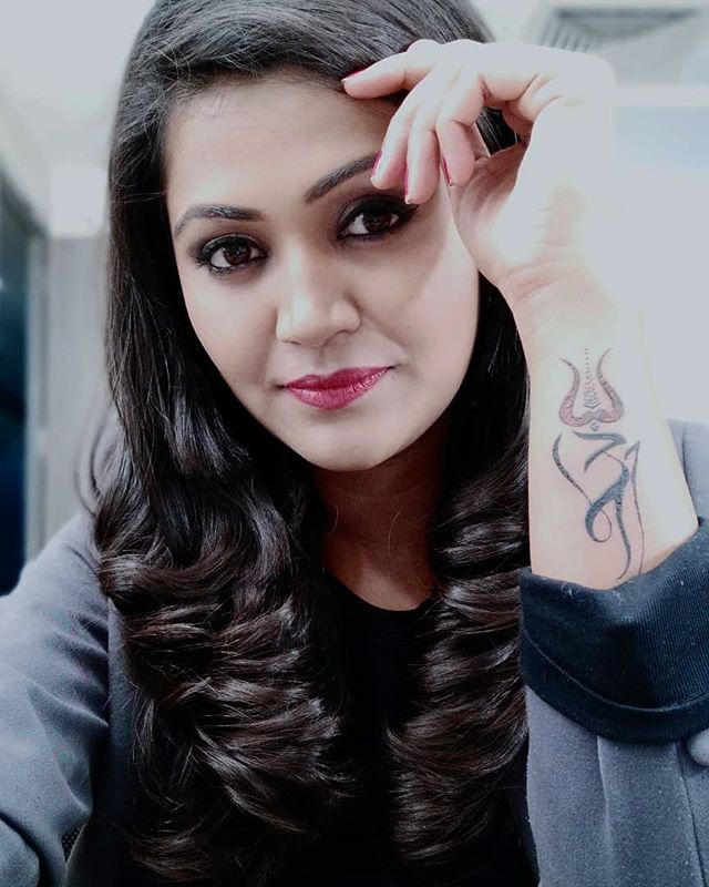 Naina Yadav tattoo
