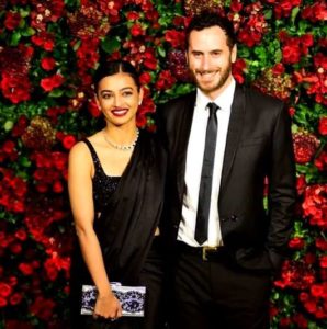Radhika Apte with her husband