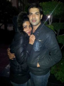 Naved Qureshi with Rubika Liyaquat