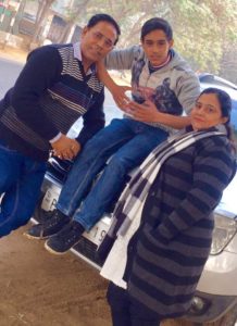 Tehraan Bakshi parents and brother