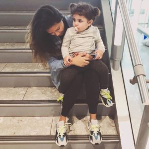 Badshah wife and daughter