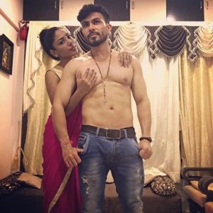 Sharanya Jit Kaur with her boyfriend