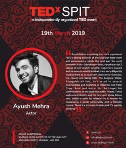 Ayush Mehra TED TALK