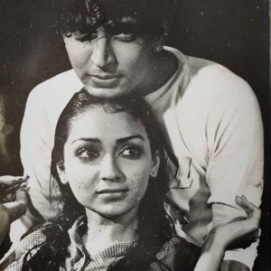 Sunil Lahri with Anuradha Patel