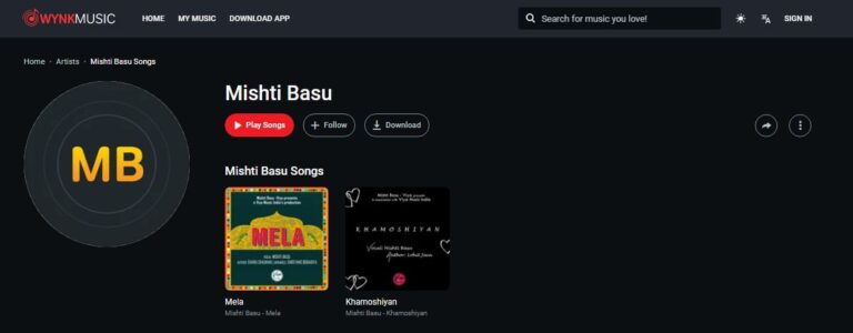 Mishti Basu actress