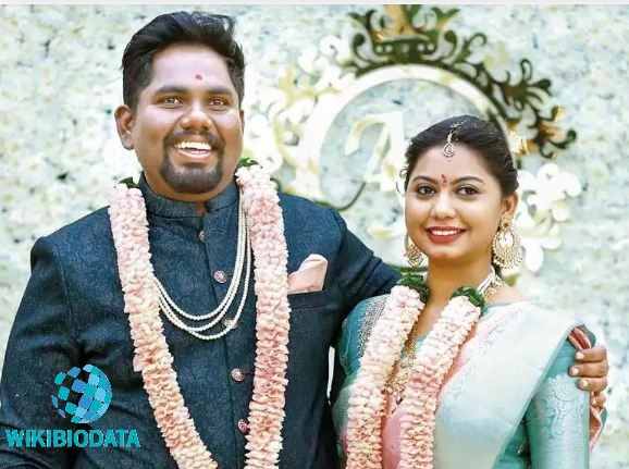 Harsha Chemudu with his wife