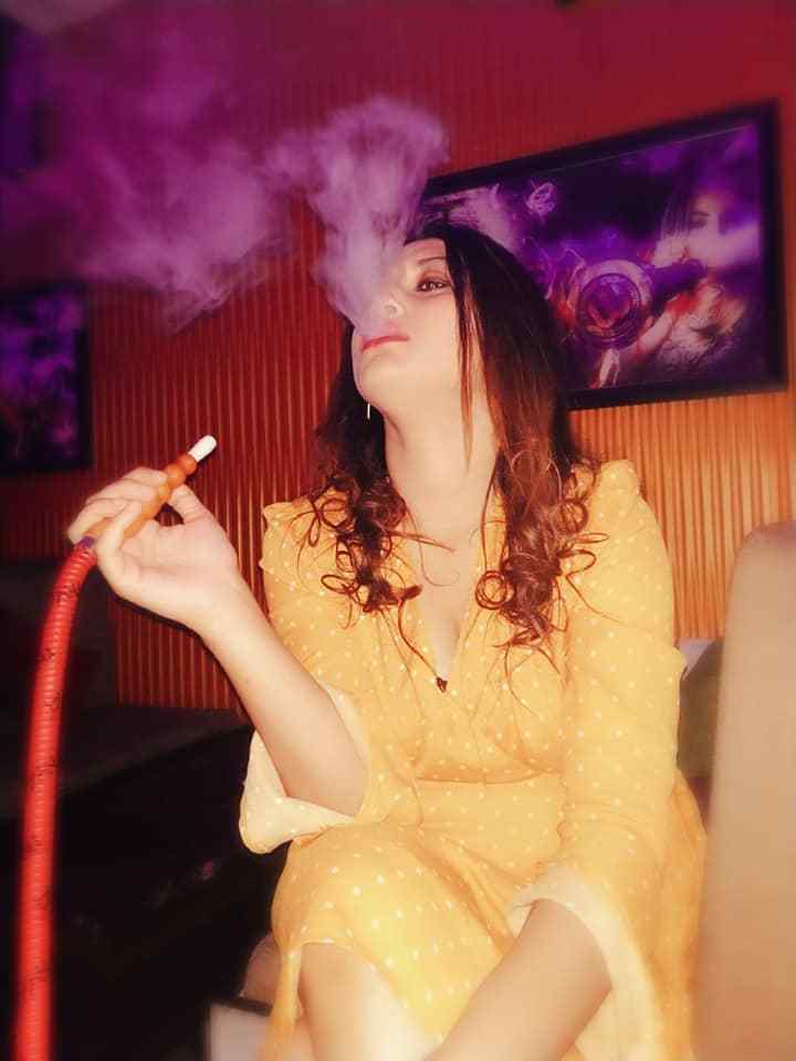 Priyanka Biswas smoking 