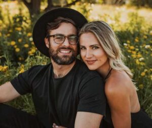 Devyn Jackson with her husband Tyler Grammar