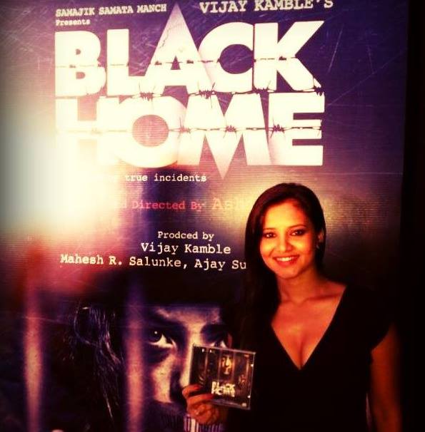 Priya Gamre in Black Home