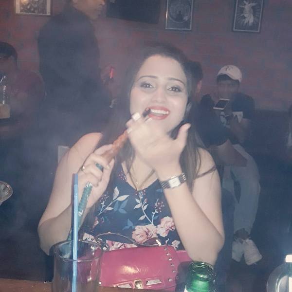 Priya Gamre smoking 