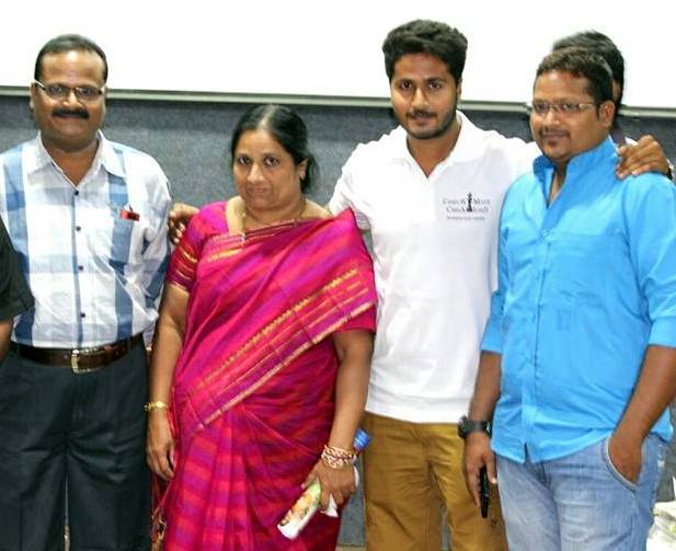 Shrihan with his family 