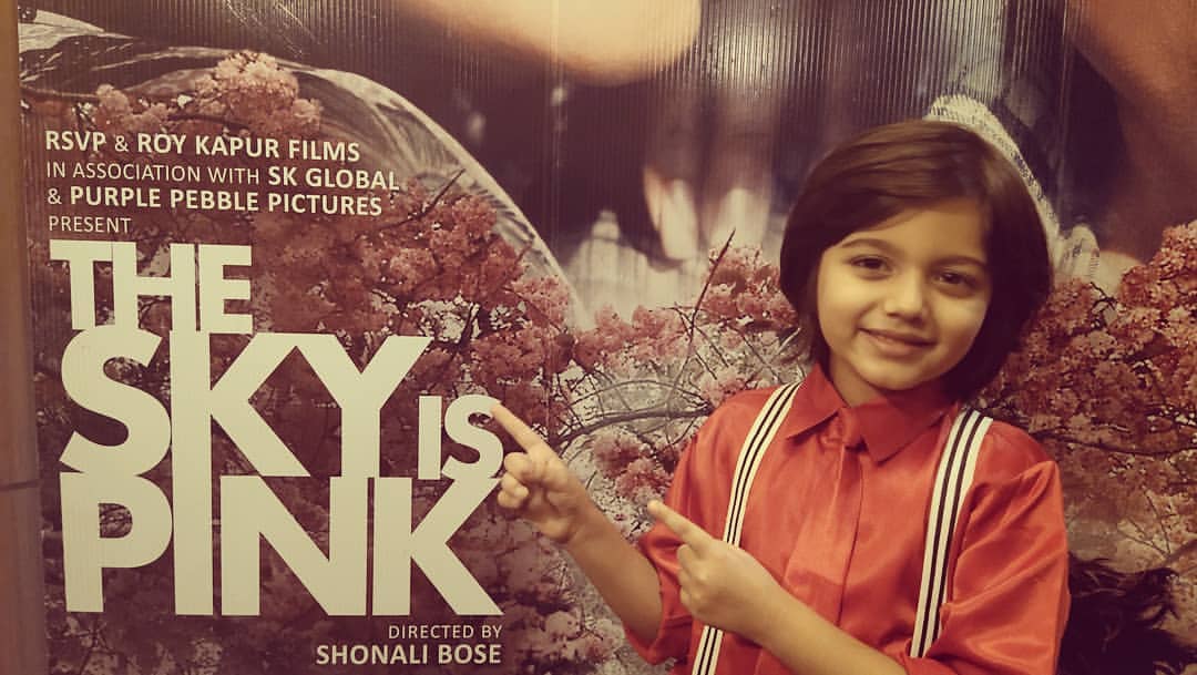  Vidhaan Sharma in the Bollywood film The Sky Is Pink